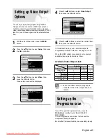 Preview for 41 page of Samsung DVD-HR730 Instruction Manual