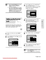 Preview for 43 page of Samsung DVD-HR730 Instruction Manual