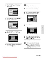 Preview for 53 page of Samsung DVD-HR730 Instruction Manual