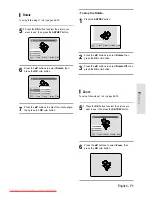 Preview for 71 page of Samsung DVD-HR730 Instruction Manual