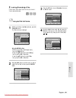 Preview for 91 page of Samsung DVD-HR730 Instruction Manual