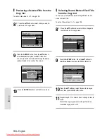 Preview for 110 page of Samsung DVD-HR730 Instruction Manual