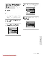 Preview for 113 page of Samsung DVD-HR730 Instruction Manual