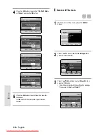 Preview for 118 page of Samsung DVD-HR730 Instruction Manual