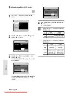 Preview for 120 page of Samsung DVD-HR730 Instruction Manual