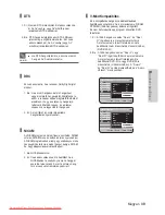 Preview for 166 page of Samsung DVD-HR730 Instruction Manual