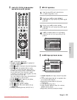 Preview for 190 page of Samsung DVD-HR730 Instruction Manual