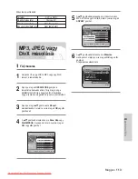 Preview for 240 page of Samsung DVD-HR730 Instruction Manual