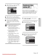 Preview for 291 page of Samsung DVD-HR730 Instruction Manual