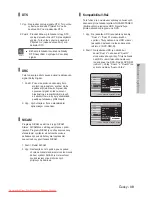 Preview for 293 page of Samsung DVD-HR730 Instruction Manual