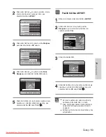 Preview for 307 page of Samsung DVD-HR730 Instruction Manual