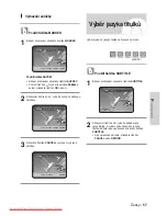 Preview for 311 page of Samsung DVD-HR730 Instruction Manual