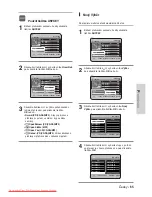 Preview for 319 page of Samsung DVD-HR730 Instruction Manual