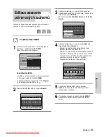 Preview for 339 page of Samsung DVD-HR730 Instruction Manual