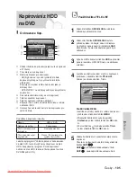 Preview for 359 page of Samsung DVD-HR730 Instruction Manual