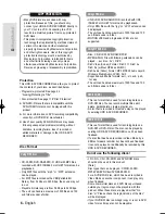 Preview for 6 page of Samsung DVD-HR733 Instruction Manual