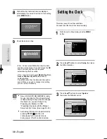 Preview for 30 page of Samsung DVD-HR733 Instruction Manual