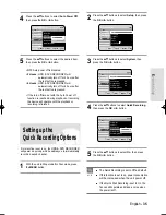 Preview for 35 page of Samsung DVD-HR733 Instruction Manual