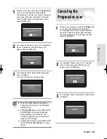 Preview for 43 page of Samsung DVD-HR733 Instruction Manual