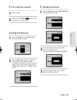 Preview for 45 page of Samsung DVD-HR733 Instruction Manual