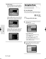 Preview for 52 page of Samsung DVD-HR733 Instruction Manual