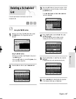 Preview for 87 page of Samsung DVD-HR733 Instruction Manual