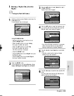 Preview for 105 page of Samsung DVD-HR733 Instruction Manual