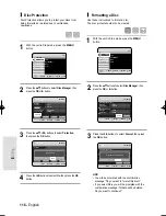 Preview for 116 page of Samsung DVD-HR733 Instruction Manual