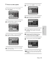 Preview for 323 page of Samsung DVD-HR733 Instruction Manual