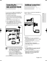 Preview for 19 page of Samsung DVD-HR735 Instruction Manual