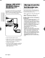 Preview for 20 page of Samsung DVD-HR735 Instruction Manual