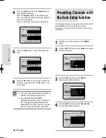 Preview for 30 page of Samsung DVD-HR735 Instruction Manual