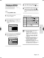 Preview for 73 page of Samsung DVD-HR735 Instruction Manual