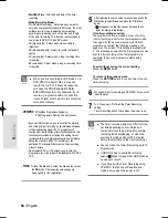 Preview for 84 page of Samsung DVD-HR735 Instruction Manual