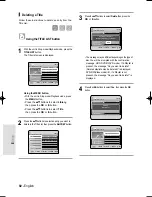 Preview for 92 page of Samsung DVD-HR735 Instruction Manual