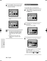 Preview for 102 page of Samsung DVD-HR735 Instruction Manual