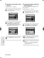 Preview for 110 page of Samsung DVD-HR735 Instruction Manual