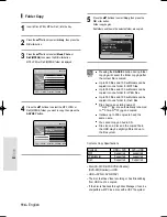 Preview for 114 page of Samsung DVD-HR735 Instruction Manual