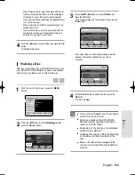 Preview for 119 page of Samsung DVD-HR735 Instruction Manual