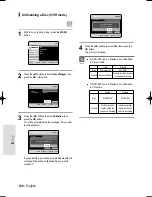 Preview for 120 page of Samsung DVD-HR735 Instruction Manual