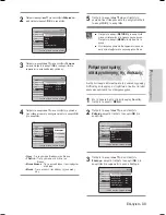 Preview for 161 page of Samsung DVD-HR735 Instruction Manual