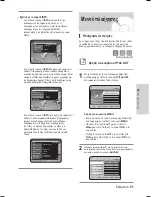 Preview for 179 page of Samsung DVD-HR735 Instruction Manual