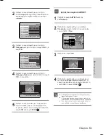 Preview for 181 page of Samsung DVD-HR735 Instruction Manual