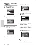 Preview for 196 page of Samsung DVD-HR735 Instruction Manual