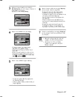 Preview for 225 page of Samsung DVD-HR735 Instruction Manual