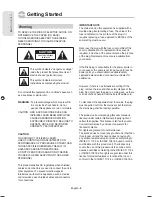 Preview for 2 page of Samsung DVD-HR749 Instruction Manual