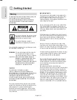 Предварительный просмотр 2 страницы Samsung DVD-HR753 Instruction Manual