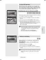 Предварительный просмотр 151 страницы Samsung DVD-HR753 Instruction Manual