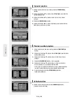 Предварительный просмотр 264 страницы Samsung DVD-HR757 Instruction Manual