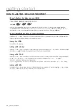 Preview for 12 page of Samsung DVD-HR770 User Manual